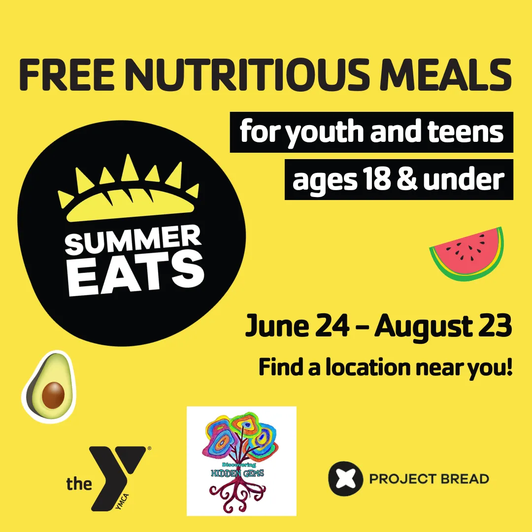 graphic promoting Summer Eats program